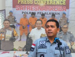 Kerjasama Solid, Kanwil Kemenkumham Riau dan Kepolisian Berhasil Ungkap Kasus Narkoba