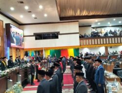 76 dari 81 Anggota DPR Aceh Dilantik, 5 Jadi Calon Kepala Daerah