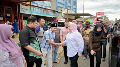 Bupati Kasmarni bersama Forkopimda Laksanakan Peninjauan di Beberapa TPS