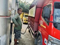 SPBU 14-286-6105 kecamatan koto Gasib KM 11 “Jual BBM Subsidi Solar ke kendaraan perusahaan dan mobil LPG