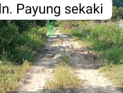 Masyarakat kecewa lokasi pembangunan jalan diduga tidak sesuai prosedur !!!