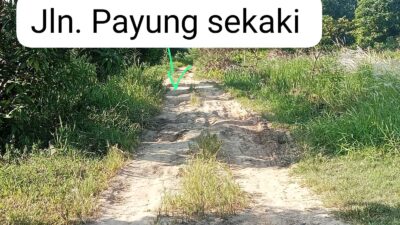 Masyarakat kecewa lokasi pembangunan jalan diduga tidak sesuai prosedur !!!