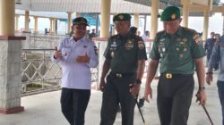 Bersama Bupati Bengkalis, Dandim Letkol Arh Irvan Nurdin Sambut Kedatangan Danrem 031/ Wira Bima Brigjen TNI Sugiono