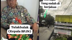 Pembangunan jalan di kecamatan payung sekaki kota Pekanbaru, tidak sesuai dengan papan proyek Pelaksanaan