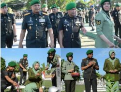 Danrem 031/Wira Bima Pimpin Ziarah dan Tabur Bunga dalam Rangka HUT Ke- 66 Korem 031 / Wira Bima