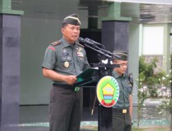 Danrem 031/Wira Bima Pimpin Langsung Upacara 17-an, Sampaikan Amanat Panglima TNI