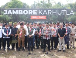 Kapolri Pimpin Bersama Kapolda, Menteri Kehutanan RI, Pejabat Daerah ” pembukaan Jambore Karhutla Riau 2025: Pesan “Pemuda Ujung Tombak Penjaga kelestarian lingkungan