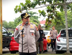 Kapolresta Pekanbaru Pimpin Apel Pengamanan May Day 2025 di Provinsi Riau