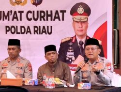 Jumat Curhat Polda Riau: Masyarakat Berdialog Langsung Dengan Polisi Dihadiri Dirlantas, Itwasda, Dirbinmas Serta Jajaran 