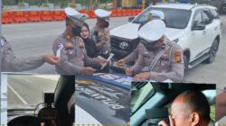 Ditlantas Polda Riau Gelar Razia Kecepatan Dengan Alat “Speed Gun dan Tes Alkohol di Jalan Tol Pekanbaru–Dumai
