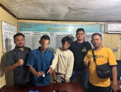 Polsek Kandis Tangkap Dua Pengedar Narkoba, Sita Sabu Seberat 3,72 Gram