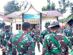 Hari Pertama Pembukaan TMMD ke-124 Tahun 2025, Pasiter Kodim Bengkalis Pimpin Apel Pagi