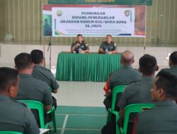 Penrem 031/Wira Bima Adakan Pembinaan Penerangan Perkuat Sinergi Informasi Di Wilayah Jajaran Korem 031/Wira Bima