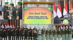 Danrem 031/WB Pimpin Sertijab Kepala Seksi Intelijen Kasrem 031/Wira Bima