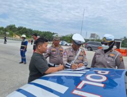 Penegakan Hukum dan Edukasi Lalu Lintas: Upaya Subdit Gakkum Cegah Kecelakaan di Jalan Tol Pekanbaru-Dumai