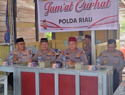 Tingginya Animo dan Antusias Warga Bina Widya dalam Kegiatan Jumat Curhat