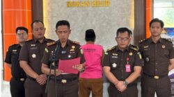 Kejari Rohil Tahan Tersangka Korupsi Pembangunan SMPN 4 Panipahan Berinisial “S.J