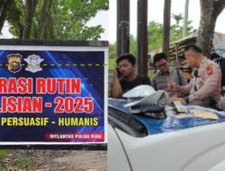 AKBP Lagomo Pimpin Langsung Penertiban Kendaraan ODOL Tindak 76 Pelanggaran