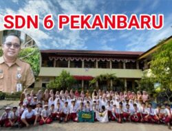Hari ini, SDN 6 Pekanbaru lepas siswa-siswi dengan Harapan yang Cerah