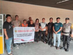Polresta Pekanbaru Gelar Program Minggu Kasih, Warga Diedukasi Soal Pembayaran Retribusi Sampah Secara Online