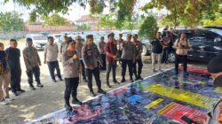 Polresta Pekanbaru Gelar Apel Kesiapan Pengamanan Kongres HMI MPO ke-34 dan KOHATI ke-29 Tahun 2025