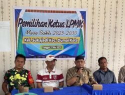 Ridwan Terpilih sebagai Ketua LPMK Sukajadi Periode 2025–2030