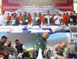 Wakapolda Riau Pimpin Pemusnahan Barang Bukti Narkoba, Serukan Peran Aktif Masyarakat