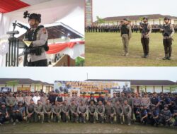 Wakapolda Riau Pimpin Langsung, Upacara Penutupan Pelatihan Tim RAGA Gelombang Kedua di SPN Polda Riau