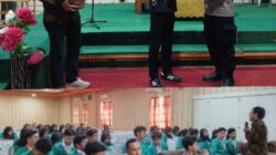 Kapolsek Bukit Raya Beri Materi, Pelatihan Dasar Kepemimpinan Organisasi BEM, Universitas Hang Tuah Pekanbaru