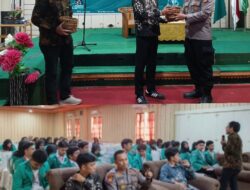 Kapolsek Bukit Raya Beri Materi, Pelatihan Dasar Kepemimpinan Organisasi BEM, Universitas Hang Tuah Pekanbaru