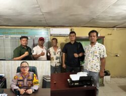 KURANG DARI 24 JAM, PELAKU PENIKAMAN DENGAN PECAHAN KACA BERHASIL DITANGKAP DI KEC. TAPUNG HILIR, KAB. KAMPAR