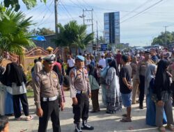POLSEK KANDIS GELAR PATROLI HARKAMTIBMAS SELAMA IDUL ADHA DAN LIBUR BERSAMA