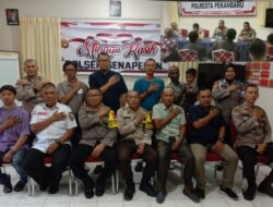 Bersama Polsek Senapelan, Polresta Pekanbaru Kembali Gelar MINGGU KASIH, Silaturahmi dan Menerima Aspirasi Warga