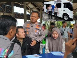 Sambut Hari Bhayangkara Ke-79, Ditlantas Polda Riau Bersama Satlantas Jajaran Gelar Kegiatan Pelayanan Publik di 79 Titik