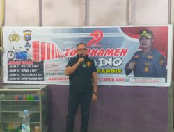 Polsek Kandis Gelar Turnamen Domino Sambut Hari Bhayangkara ke-79