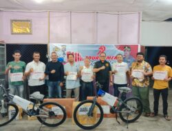 TURNAMEN DOMINO POLSEK KANDIS RESMI DITUTUP: SEMANGAT KEBERSAMAAN WARNAI PERINGATAN HARI BHAYANGKARA KE-79
