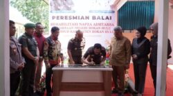 Tinjau Langsung Aktifitas Perkantoran/Pelayanan, Peresmian Balai Rehab & Rumah RJ Menjadi Agenda Utama Kajati Riau Saat Kunker Ke Kejari Rohul