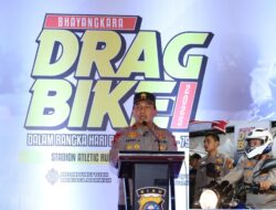 Polda Riau Gelar Bhayangkara Drag Bike 2025, Dukung Riau Zero Balap Liar
