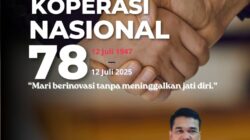 Hari Koperasi ke-78, Momentum Kebangkitan Ekonomi Kerakyatan Melalui Koperasi Merah Putih