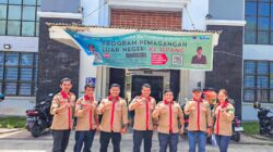 Kadistransnaker Kab.Siak Trima Laporan SK PC.FSPTN Kab.Siak