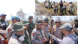 98 Personel Gabungan Berjibaku Padamkan Karhutla di Rokan Hilir, Sinergi TNI-POLRI dan BPBD Riau Tunjukkan Hasil