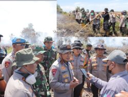 98 Personel Gabungan Berjibaku Padamkan Karhutla di Rokan Hilir, Sinergi TNI-POLRI dan BPBD Riau Tunjukkan Hasil