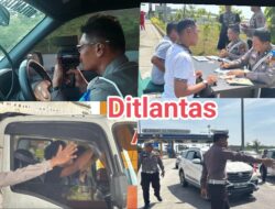 Speed Gun Beraksi, Operasi Patuh Lancang Kuning, Ditlantas Polda Riau Tindak 19 Pengemudi Kebut di Tol Pekanbaru – Dumai