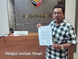 F. Zega kembali melaporkan S. Hondo ke Polda Riau atas Tuduhan Fitnah dan Pencemaran Nama Baik: “Saya Tidak Akan Diam