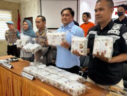 Digerebek di Parkiran Mal SKA, Pasutri Terlibat Peredaran 20 Kg Sabu