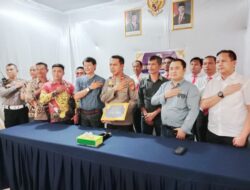 Polsek Tenayan Raya Terima Piagam Penghargaan dari Oseda