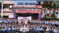 Cipayung Plus GMKI Beserta Polda Riau Gelar Green Policing di SMK Multi Mekanik Mazmur Pekanbaru