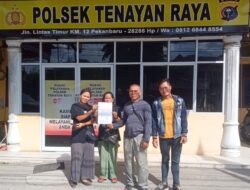 Penyidik Polsek Tenayan Raya, periksa Tiga orang saksi dalam kasus dugaan pemerasan