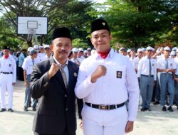 SMA Negri 2 Dumai Gelar upacara Bendera Hut RI yang Ke 80