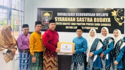 LAMR Kepulauan Meranti Laksanakan Kegiatan Syarahan Sastra Budaya di MTs S Al-Hikmah
